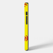 Personalisiert, Fälle mit Softball-Telefonen, von Case-Mate iPhone Hülle (Rückseite / Links)