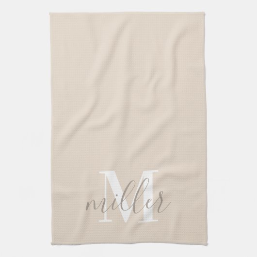 Personalisiert Familienname Küchenhandtuch Geschirrtuch (Vertikal)