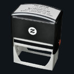 Personalisiert Familienname Zukunft Mr. and Mrs. Permastempel<br><div class="desc">Leicht zu kreieren Ihre eigene selbst-farbige Rücksendeadresse Gummi Briefmarke. Klicken Sie einfach auf die Schaltfläche "Personalisieren" oben und geben Sie Ihren Namen, Ihre Familie oder Ihren Firmennamen und Ihre Adresse ein. Ideal für Zuhause- und Business-Mailings. Kann auch als Rücksendeadresse-Briefmarke für besondere Anlässe wie Geburtstage, Hochzeit, Jubiläum, Abschluss, Brautparty, Babydusche oder...</div>