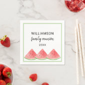 Personalisiert Family Wiedersehen Watermelon Serviette (Beispiel)