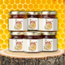 Personalisiert fand unsere Honigblütenhochzeit