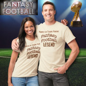 Personalisiert Fantasy Football T Shirts Funny