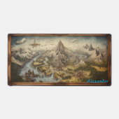 Personalisiert Fantasy Map Schreibtisch Mat Schreibtischunterlage (Vorderseite)
