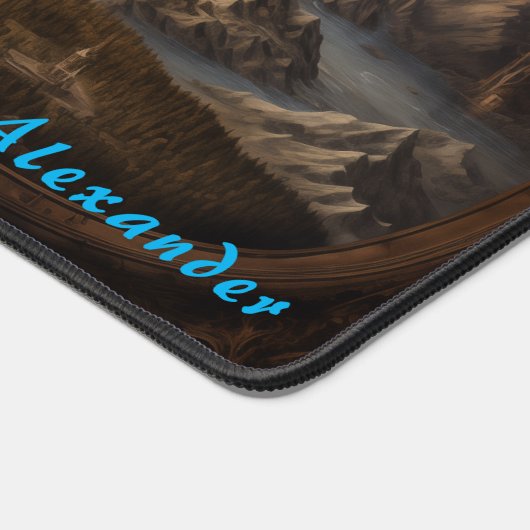 Personalisiert Fantasy Map Schreibtisch Mat Schreibtischunterlage (Ecke)