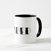 Personalisiert Farbe für Ihre eigene Kaffee-Tasse Tasse (VorderseiteRechts)