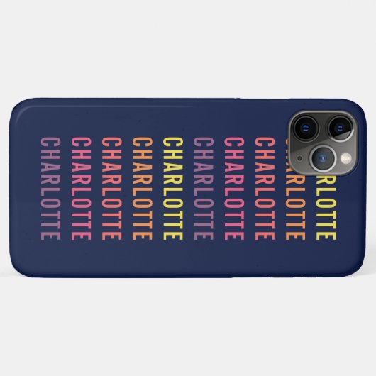 Personalisiert Farbe hinzufügen Case-Mate iPhone Hülle (Rückseite (Horizontal))