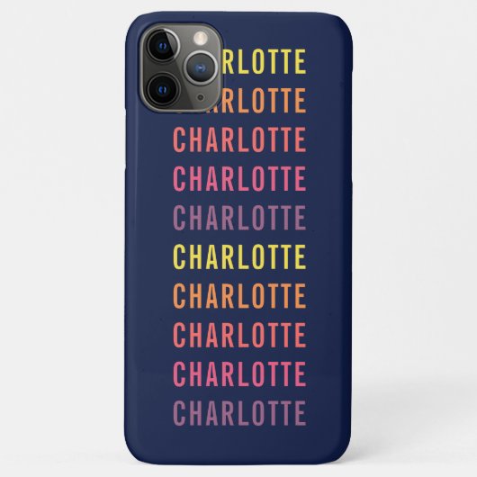 Personalisiert Farbe hinzufügen Case-Mate iPhone Hülle (Rückseite)