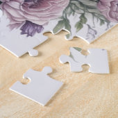 Personalisiert Fauna Mops Wasserfarben Puzzle (Seite)