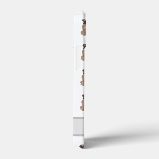 Personalisiert Fawn Masked Boxer Dog Case-Mate iPhone Hülle (Rückseite / Rechts)