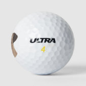 Personalisiert Fawn Masked Boxer Golfball (Logo)
