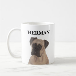 Personalisiert Fawn Masked Boxer Kaffeetasse