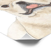 Personalisiert Fawn Tan Frenchie French Bulldog Ar Fotodruck (Ecke)