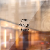 Personalisiert Fensteraufkleber (Blatt 2)