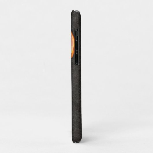 Personalisiert Fiery Basketball Case-Mate iPhone Hülle (Hinten/Links)