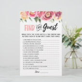 Personalisiert Finden Sie das Brautparty des Gaste (Stehend Vorderseite)