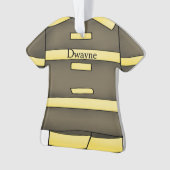 Personalisiert Fireman Uniform Ornament (Vorderseite)
