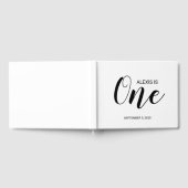 Personalisiert First Birthday Guestbook Gästebuch (Voll)