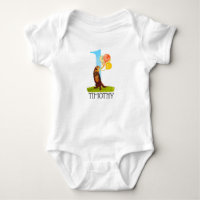 Personalisiert First Birthday Otter Boy