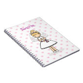 Personalisiert-First-Heilige-Kommunion-Notizbuch Notizblock (Rechte Seite)