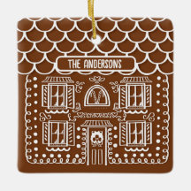 Personalisiert First Zuhause Gingerbrett Weihnacht