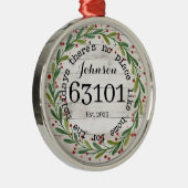 Personalisiert First Zuhause Ornament (Rechts)