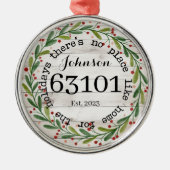 Personalisiert First Zuhause Ornament (Vorne)