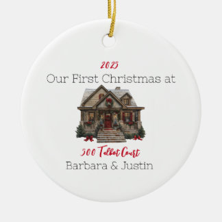Personalisiert First Zuhause Ornament