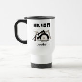 Personalisiert Fix It Travel Mug Reisebecher (Links)