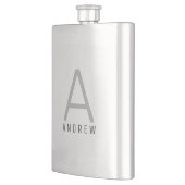 Personalisiert Flachmann (Links)