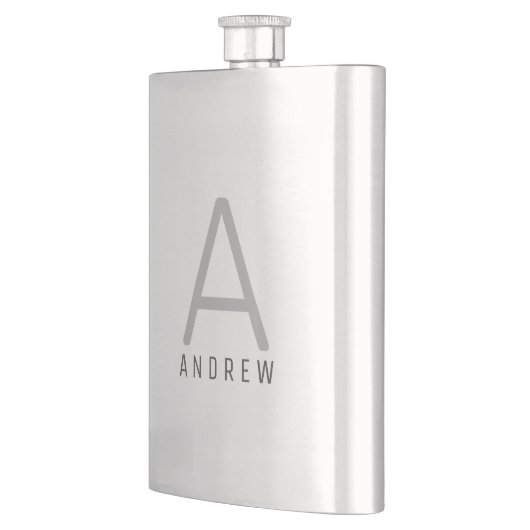 Personalisiert Flachmann (Links)