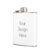 Personalisiert Flachmann (Links)