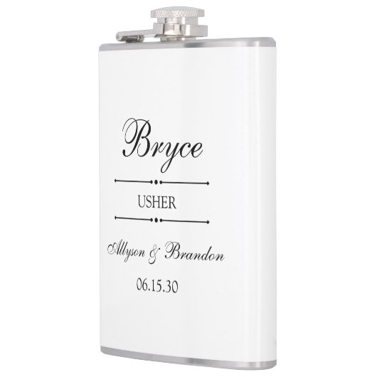 Personalisiert Flachmann (Links)