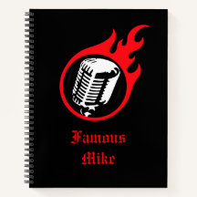 Personalisiert Flaming Mic
