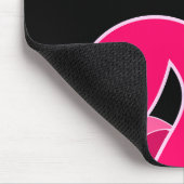 Personalisiert Flamingo Design Mousepad (Ecke)