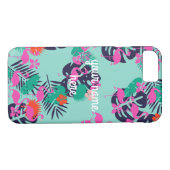 Personalisiert Flamingo iPhone 8/7 Fall Case-Mate iPhone Hülle (Rückseite (Horizontal))