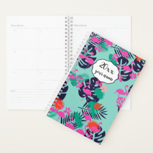 Personalisiert-Flamingo-Planer-Notebook Planer