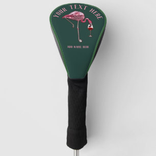 Personalisiert Flamingo Sports Lover Golf Headcover