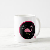 Personalisiert Flamingo Tasse (VorderseiteRechts)