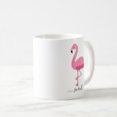 Personalisiert Flamingo Tasse Flamingo Kaffee Tass (VorderseiteRechts)