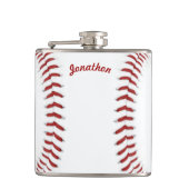 Personalisiert Flask Baseball Flachmann (Vorderseite)