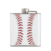 Personalisiert Flask Baseball Flachmann (Rückseite)