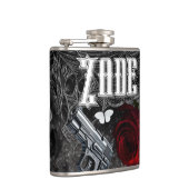 Personalisiert Flask Haunting Adeline Zade Meadows Flachmann (Rechts)