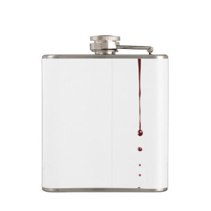 Personalisiert Flask zombie Blut Tropfen vampire G Flachmann