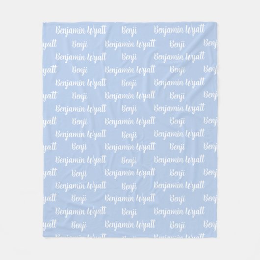 Personalisiert Fleece Blanket (Vorderseite)