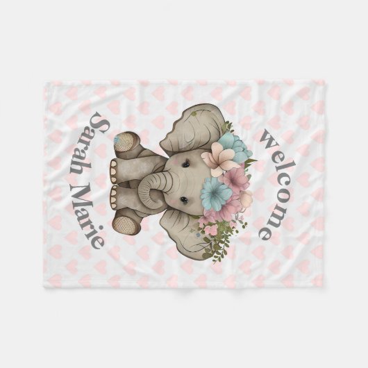 Personalisiert Fleece Blanket (Vorderseite (Horizontal))