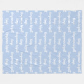 Personalisiert Fleece Blanket (Vorderseite (Horizontal))