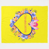 Personalisiert Fleece Blanket (Vorderseite (Horizontal))