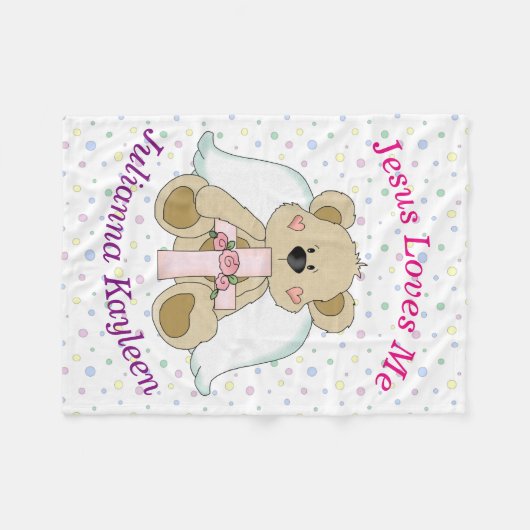 Personalisiert Fleece Blanket (Vorderseite (Horizontal))