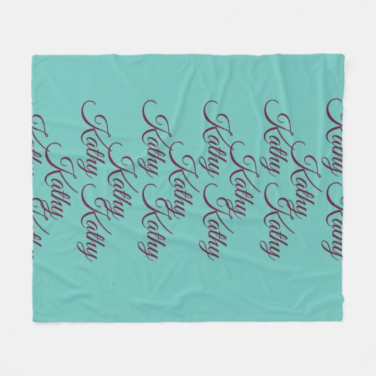 Personalisiert Fleece Blanket (Vorderseite (Horizontal))