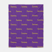 Personalisiert Fleece Blanket (Vorderseite)